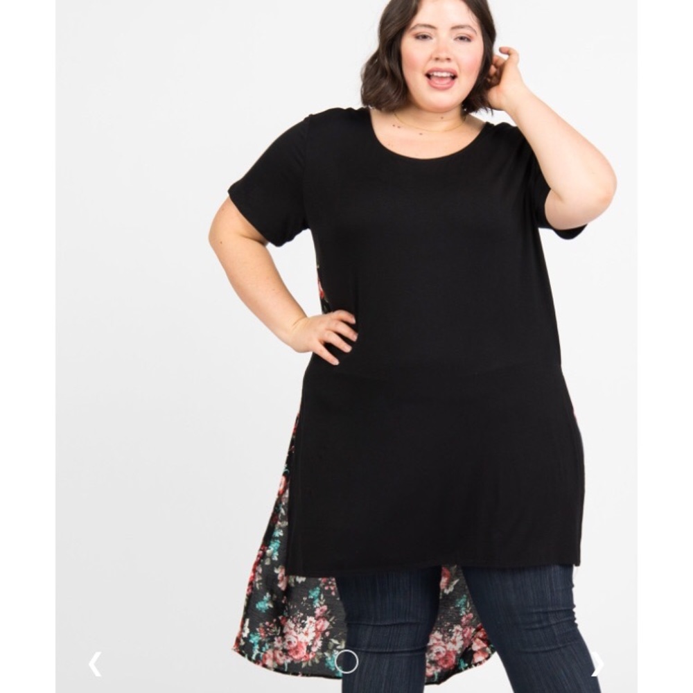 Agnes & Dora Daydreamer Tunic Budding Black Beauty